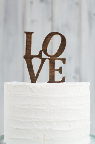 Cake Topper - Love